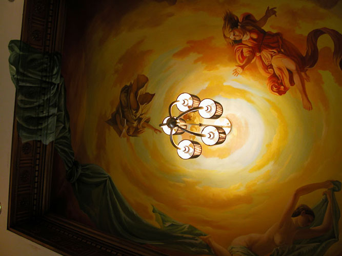 ceiling art